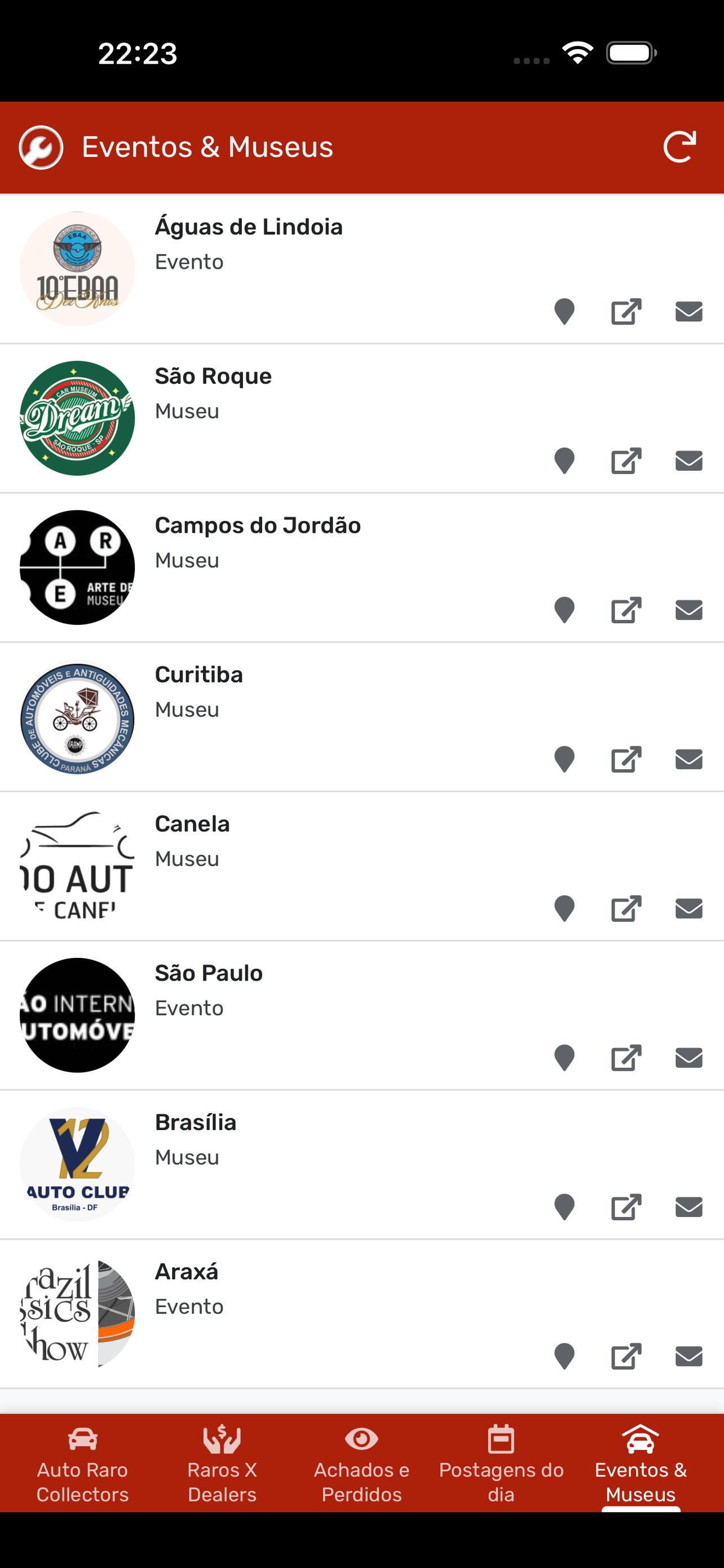 Eventos & Museus